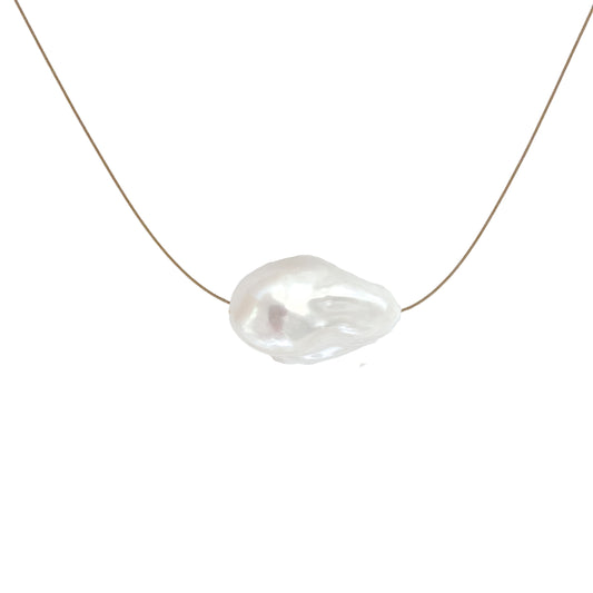 Pearl Necklace 'Single Baroque' - The Courthouse Collection