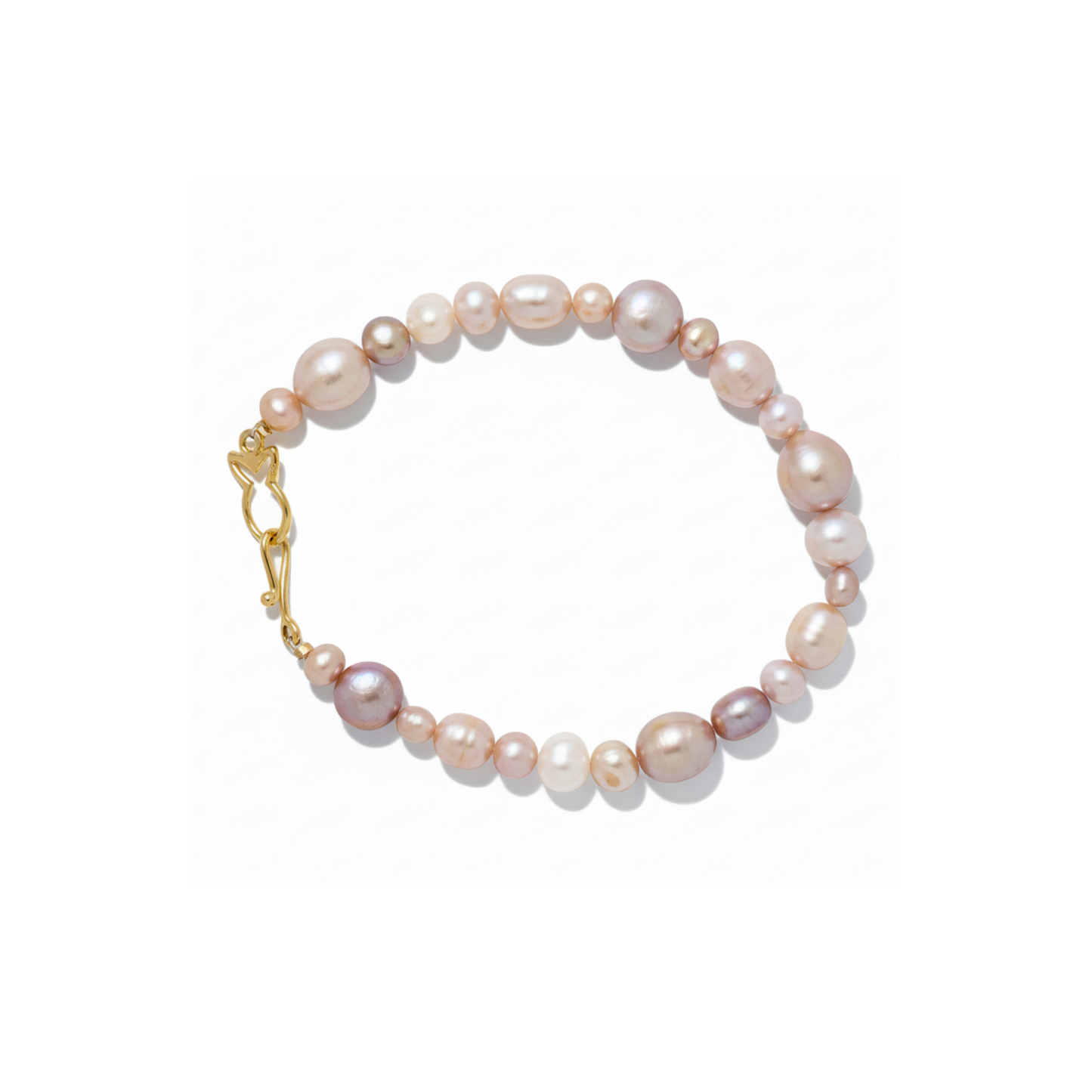 Pearl Bracelet 'Fullstrand' Pink | The Courthouse Collection | Australian Designer Pearl Jewellery