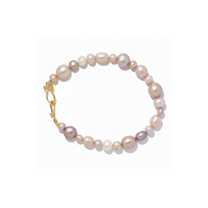 Pearl Bracelet 'Fullstrand' Pink | The Courthouse Collection | Australian Designer Pearl Jewellery