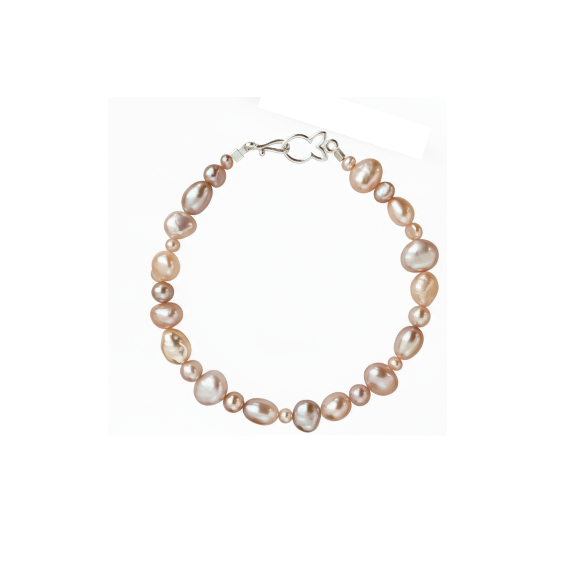 Pearl Bracelet 'Fullstrand' Pink | The Courthouse Collection | Australian Designer Pearl Jewellery