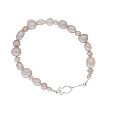 Pink Pearl Bracelet "Fullstrand" - The Courthouse Collection