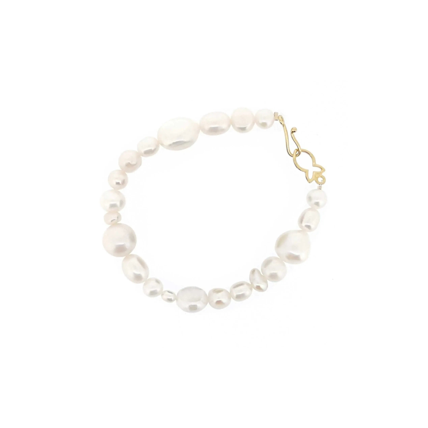 Real Pearl Bracelet "Fullstrand" White | The Courthouse Collection  | Australian Designer Pearl Jewellery
