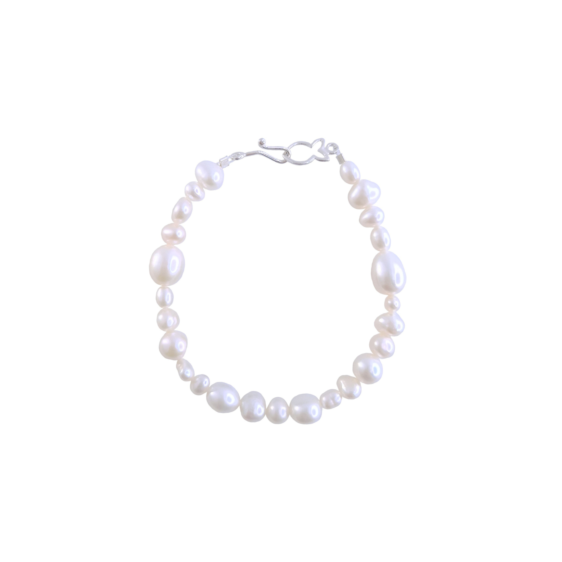 Real Pearl Bracelet "Fullstrand" White | The Courthouse Collection  | Australian Designer Pearl Jewellery