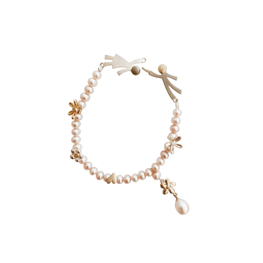 Ruby & Oliver Bracelet | The Courthouse Collection | Australian Designer Pearl Jewellery