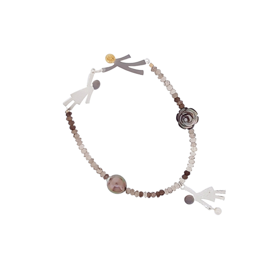 Ruby & Oliver Bracelet 'Ruby Girl' | The Courthouse Collection | Australian Designer Pearl Jewellery