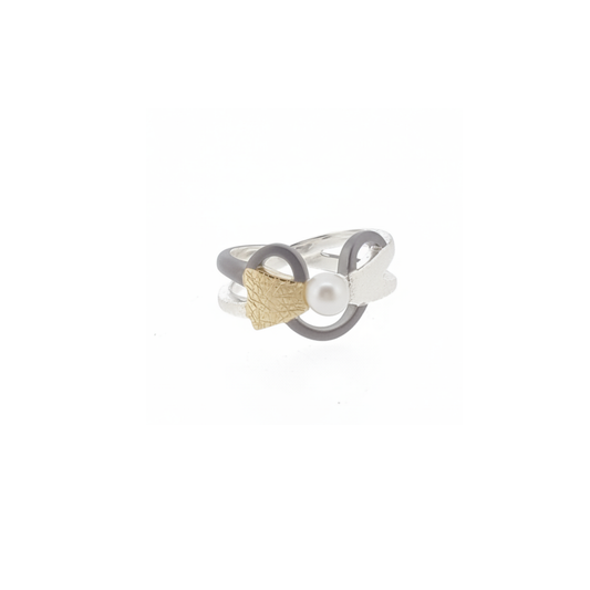 Ruby & Oliver Pearl Ring | The Courthouse Collection | Australian Designer Pearl Jewellery