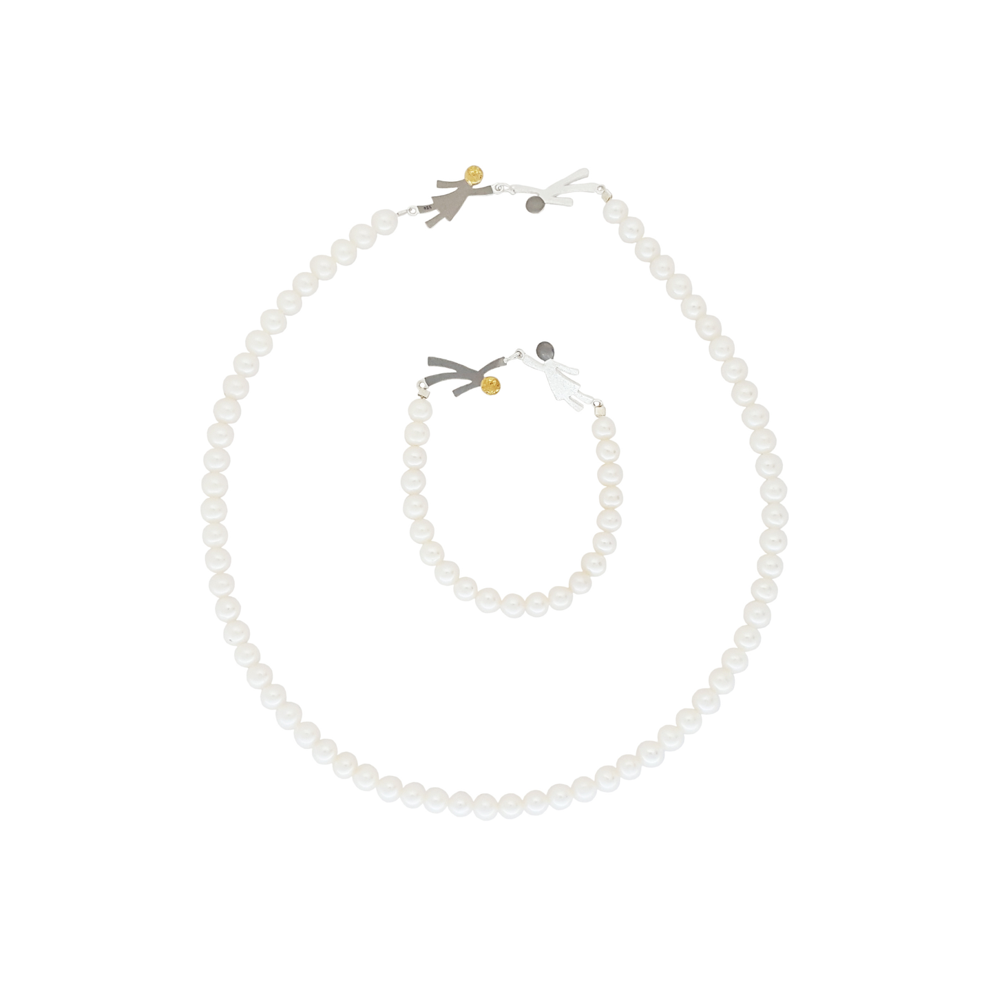 Ruby & Oliver Freshwater Pearls Necklace and Bracelet | Australian Designer Pearl Jewellery