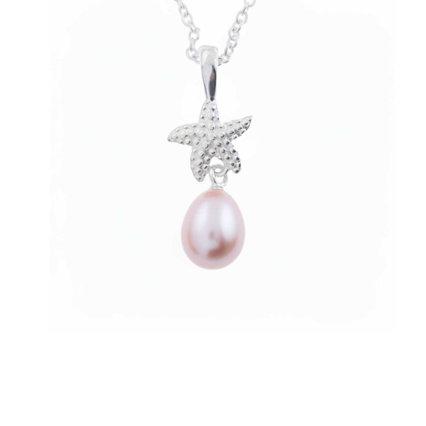 Starfish Pendant Silver | The Courthouse Collection | Australian Designer Pearl Jewellery