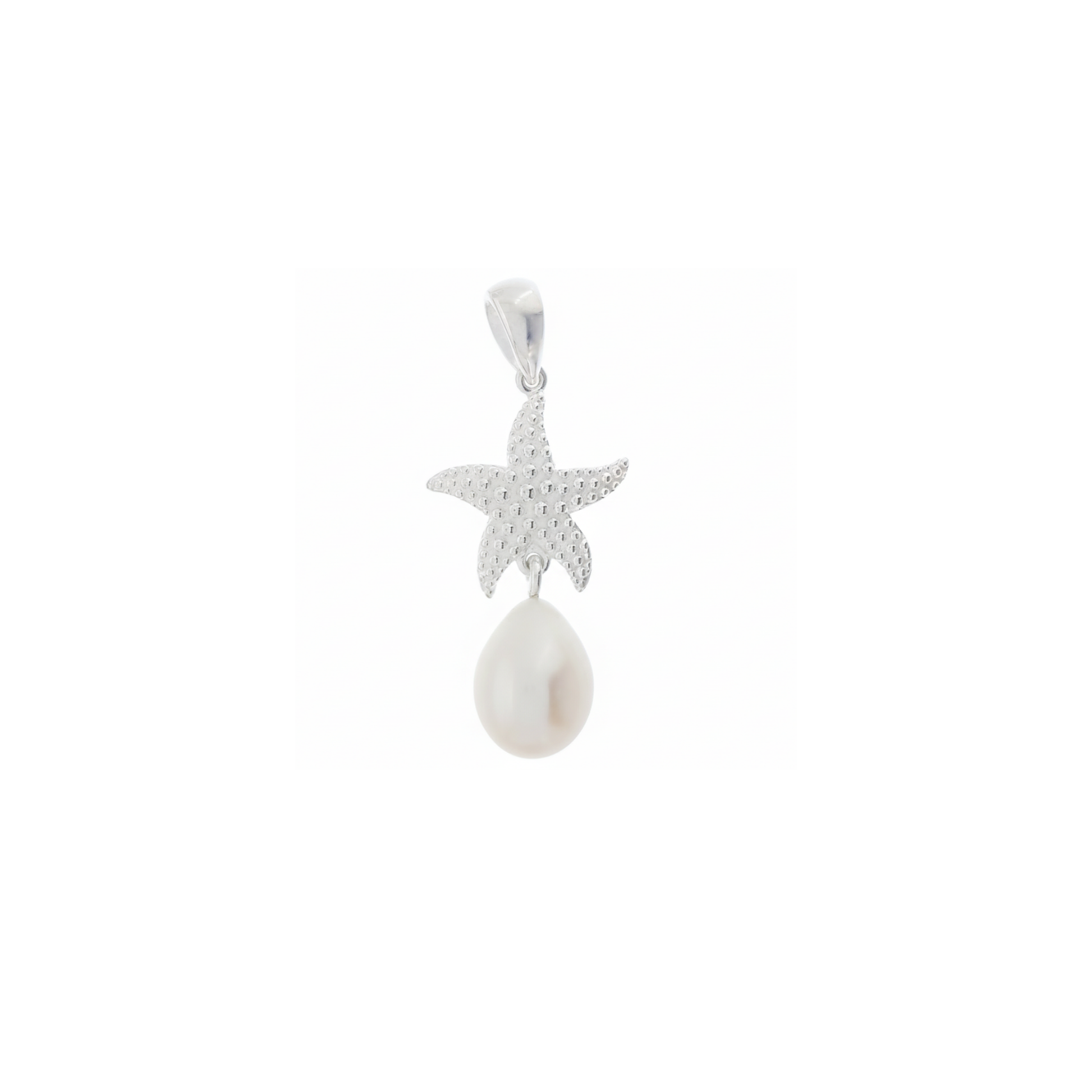 Starfish Pendant Silver | The Courthouse Collection | Australian Designer Pearl Jewellery
