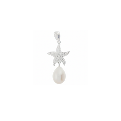 Starfish Pendant Silver | The Courthouse Collection | Australian Designer Pearl Jewellery