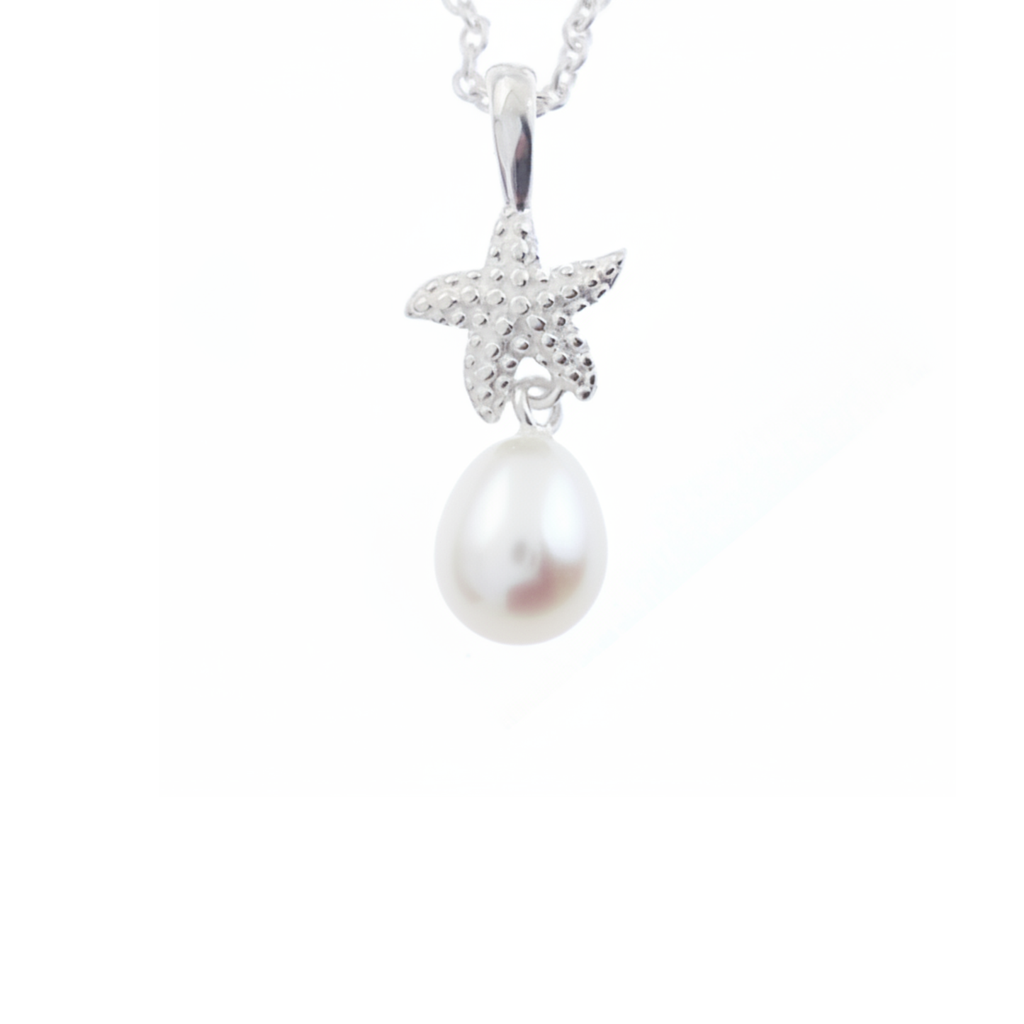 Starfish Pendant Silver | The Courthouse Collection | Australian Designer Pearl Jewellery