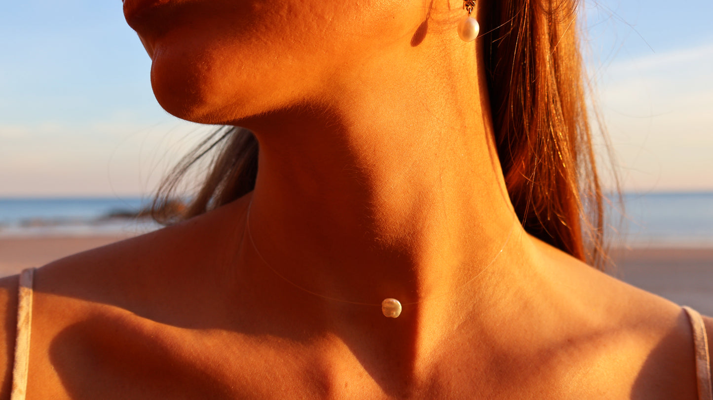 Simply Keshi Pearl Necklace - The Courthouse Collection