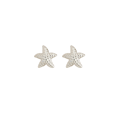 Stud Earrings 'Starfish' Gold | The Courthouse Collection | Australian Designer Pearl Jewellery