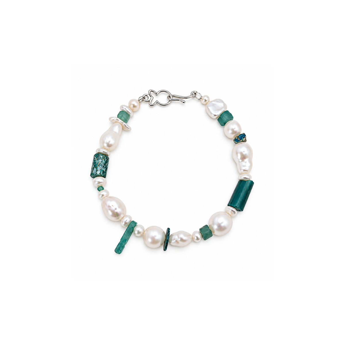 Thalassa's Tide Bracelet | Ancient Roman Glass | Australian Designer Pearl Jewellery