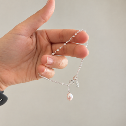 the courthouse bracelet pink | Silver Pearl Bracelet | The Courthouse Collection  | Australian Designer Pearl Jewellery