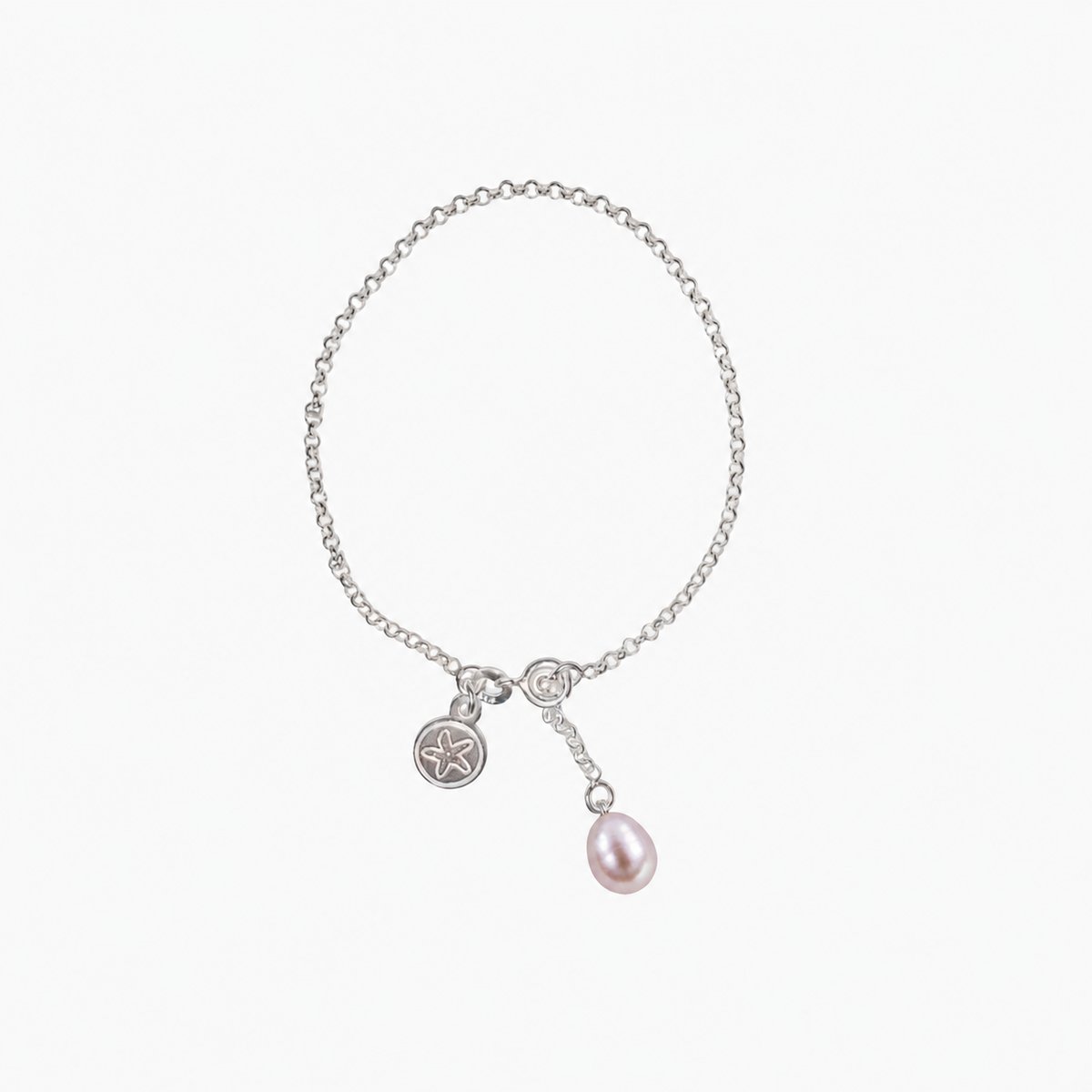 The courthouse bracelet pink | Silver Pearl Bracelet | The Courthouse Collection  | Australian Designer Pearl Jewellery