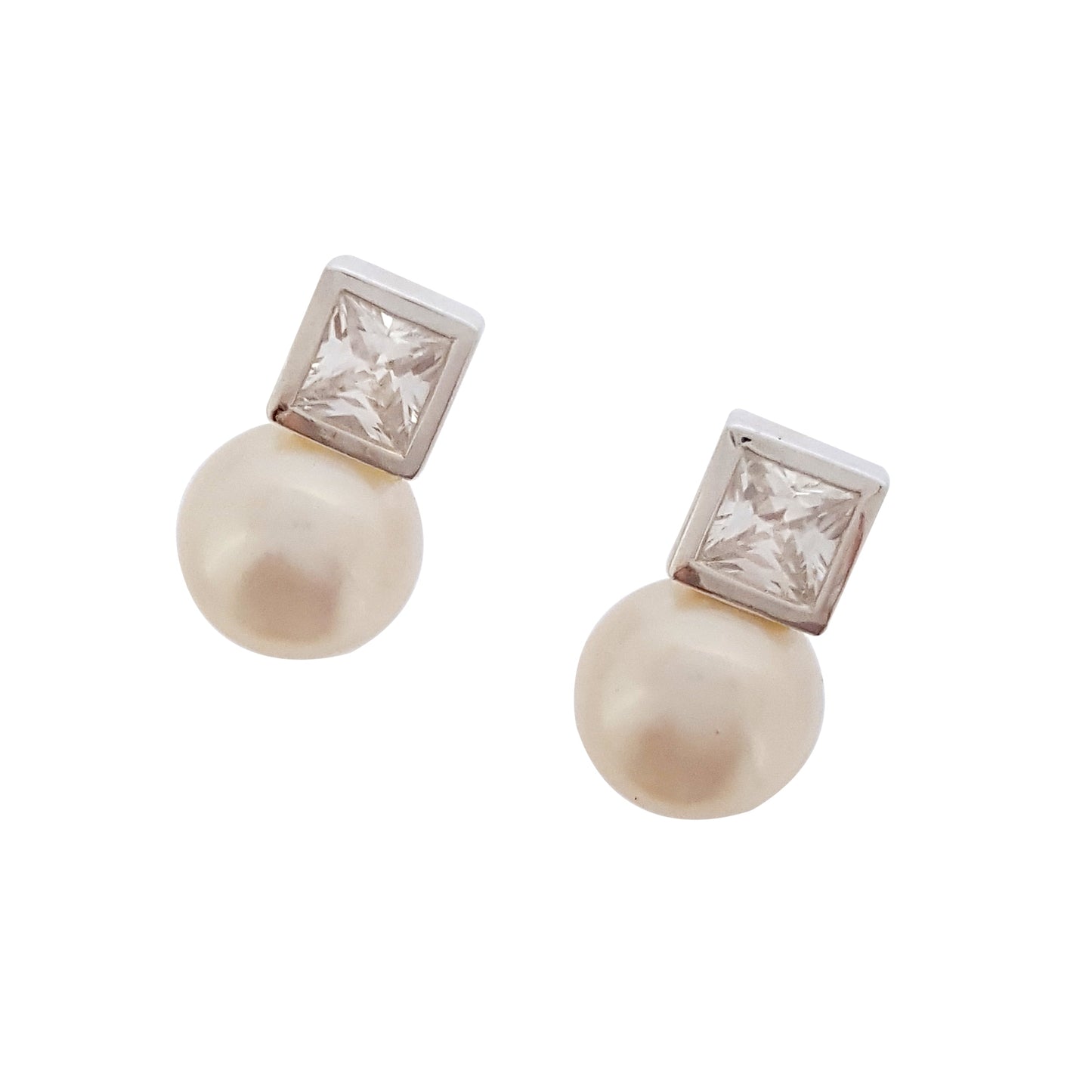 Pearl Earrings  Meghan” | The Courthouse Collection