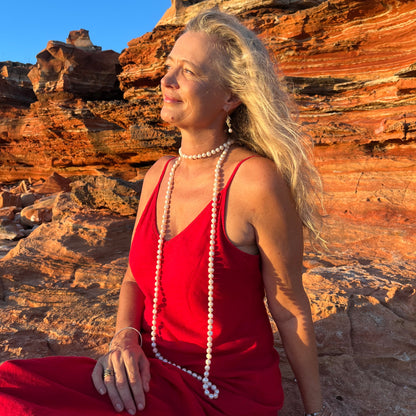 Pearl Earrings 'Seahorse' | The Courthouse Collection | Australian Designer Pearl Jewellery