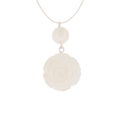 Single Rose Necklace