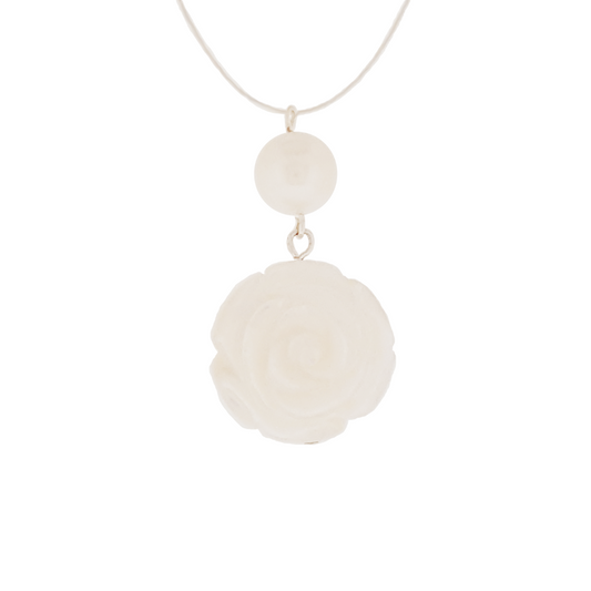 Single Rose Necklace