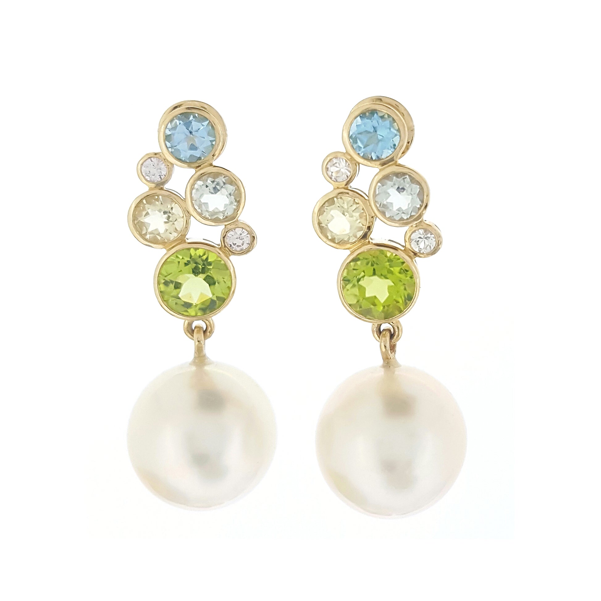 Ocean Spray Earrings - The Courthouse Collection