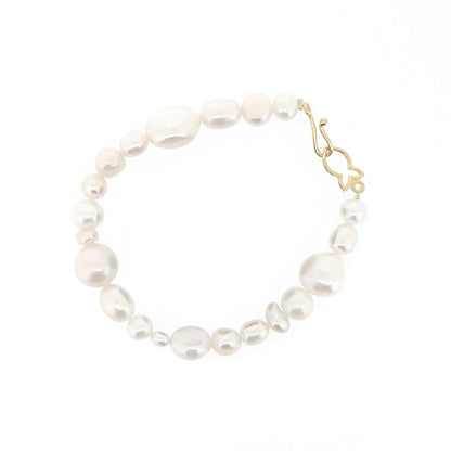 Pearl Bracelet ‘Fullstrand' White - The Courthouse Collection