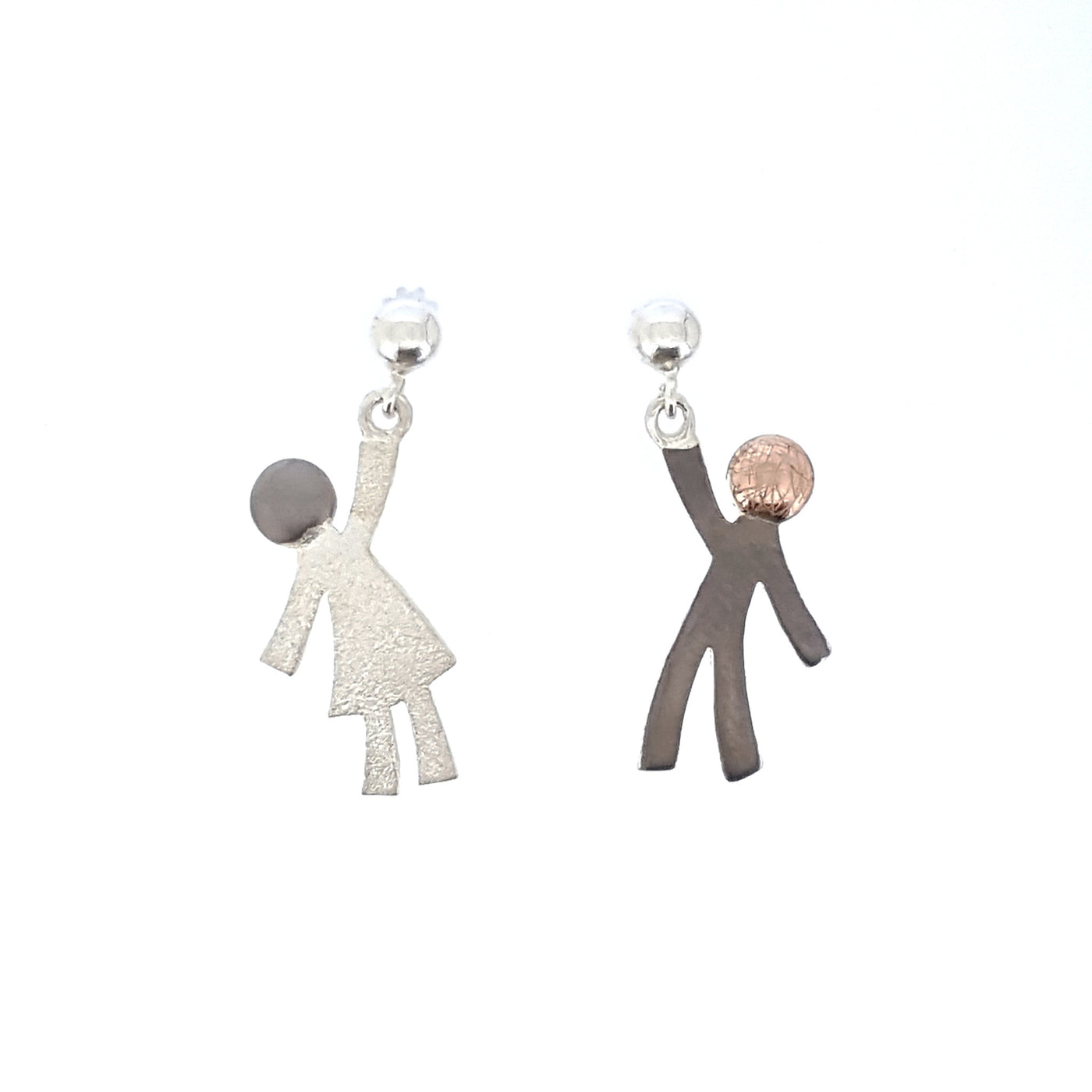 Ruby & Oliver Earrings - Rose - The Courthouse Collection