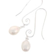 Pearl Earrings 'Moon Goddess' - The Courthouse Collection