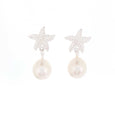 Pearl Earrings 'Starfish' Stud - The Courthouse Collection