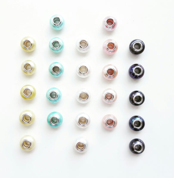 Coloured Pearl Charms - The Courthouse Collection