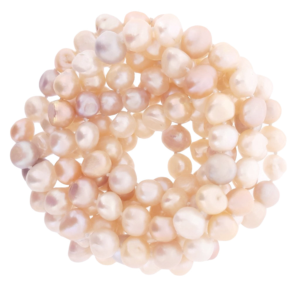 Naturaly Pink Pearl Necklace 'Longstrand'Cultured Pearls - The Courthouse Collection