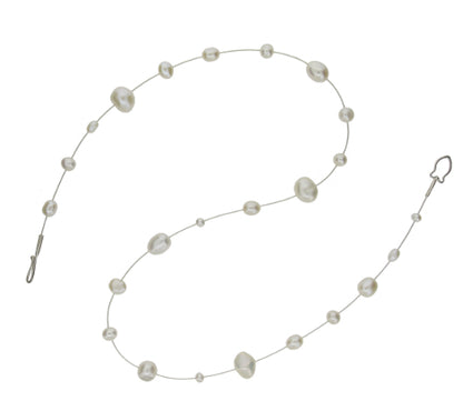 Silver Pearl Necklace