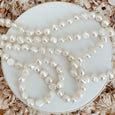 Pearl Necklace 'Longstrand' White Pink Black - The Courthouse Collection