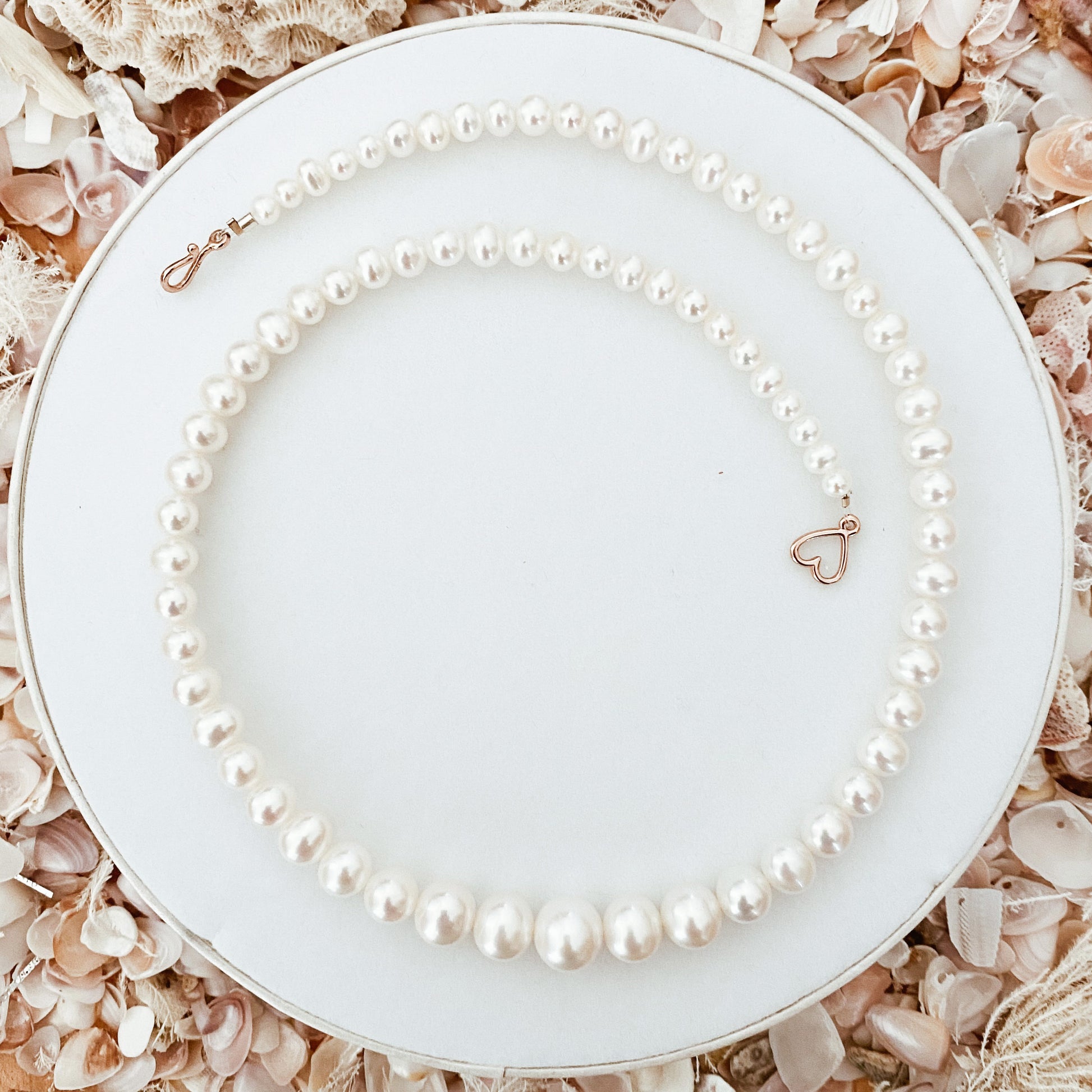 Pearl Necklace 'The Grace K' - The Courthouse Collection
