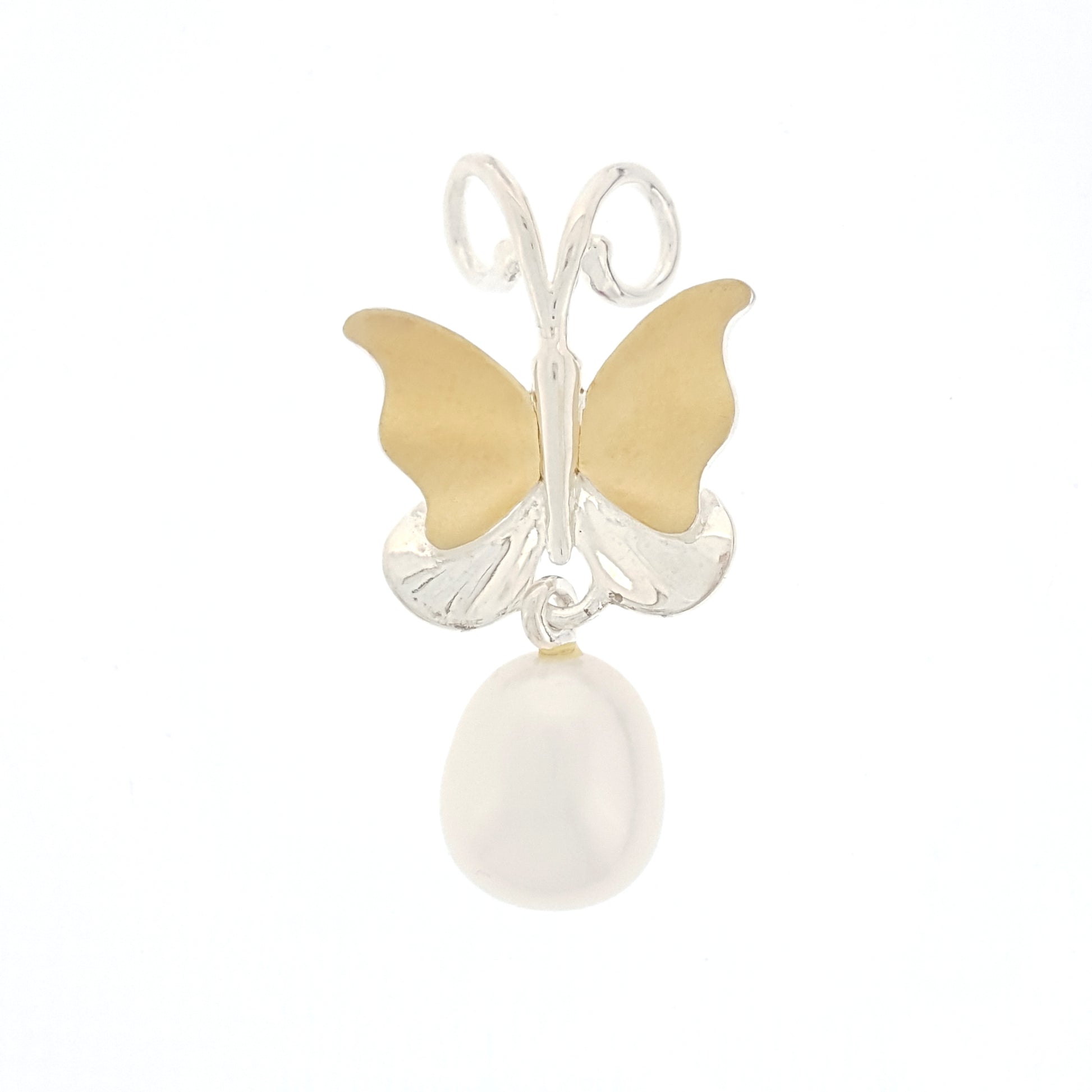 Pearl Pendant 'Meeka Butterfly' - The Courthouse Collection