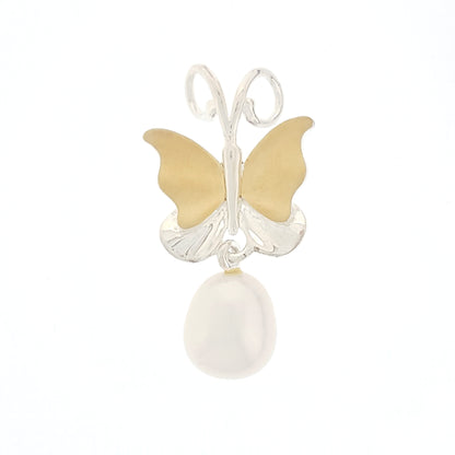 Pearl Pendant 'Meeka Butterfly' - The Courthouse Collection