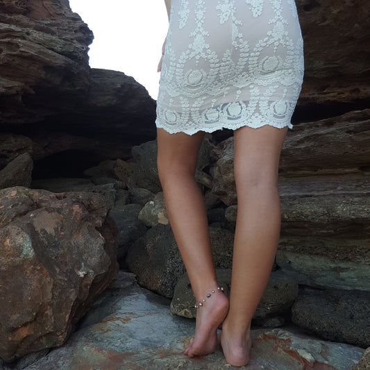 Pearl Anklet 'Hailey Special' - The Courthouse Collection