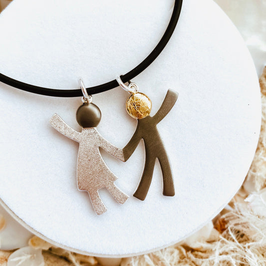 Ruby and Oliver Pendant | The Courthouse Collection | Australian Designer Pearl Jewellery