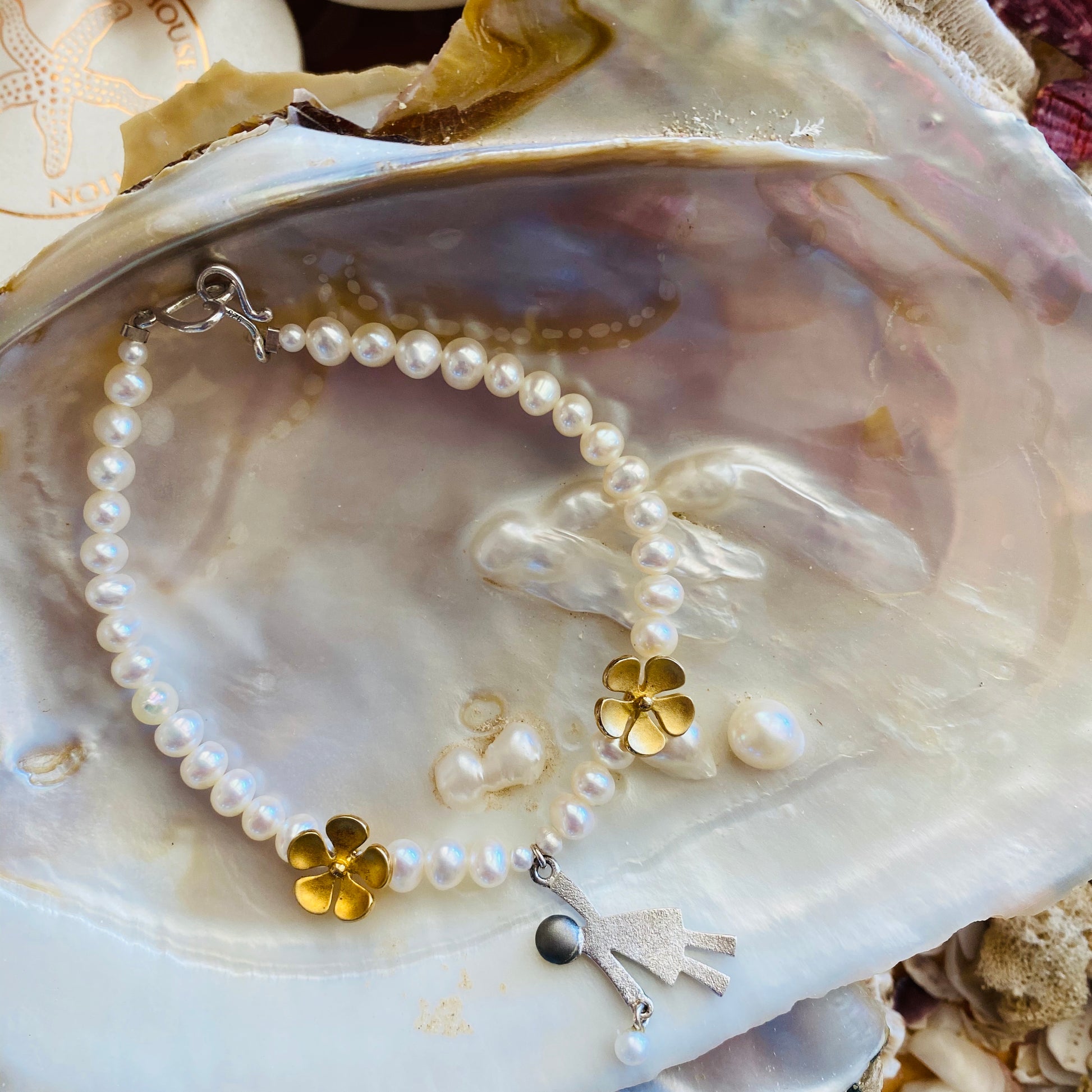 Ruby Bracelet 'Daisy Love' | The Courthouse Collection | Australian Designer Pearl Jewellery