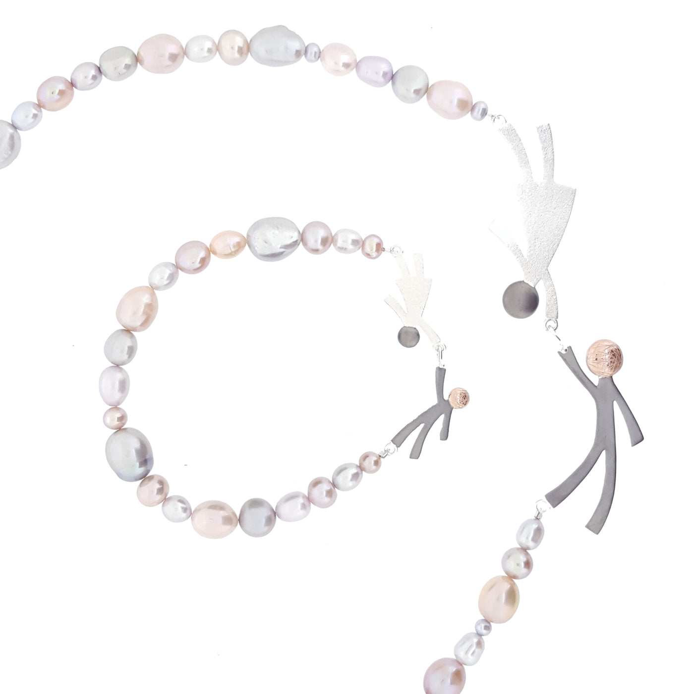 Ruby & Oliver Necklace 'Pastel Fullstrand' - The Courthouse Collection