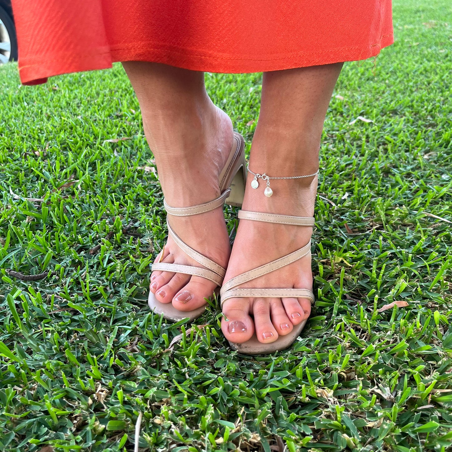 The Courthouse Pearl Anklet | The Courthouse Collection