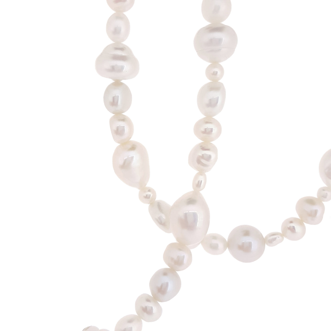 Pearl Necklace 'The Fullstrand' White - The Courthouse Collection