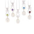 FEBRUARY GIVEAWAY! Free Pearl Studs with Amethyst 'Royal' Pendant | The Courthouse Collection